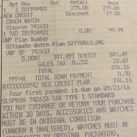 Coach Ladies Watch - Picture 4 of 4